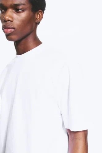 Camiseta de corte holgado – Blanca