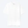 Camiseta de corte holgado – Blanca Camiseta de corte holgado – Blanca