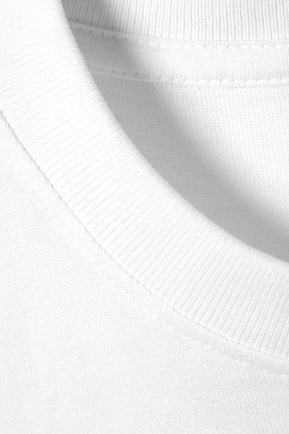 Camiseta de corte holgado – Blanca Camiseta de corte holgado – Blanca
