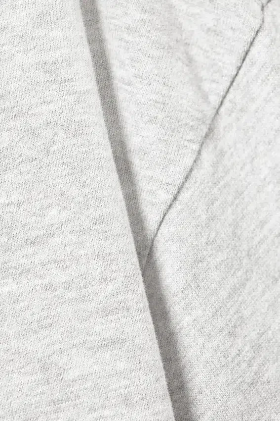 Camiseta de corte holgado – Gris claro jaspeado Camiseta de corte holgado – Gris claro jaspeado