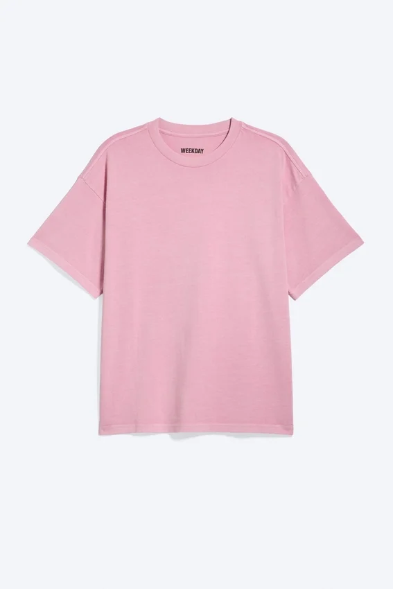 Camiseta de corte holgado – Rosa Camiseta de corte holgado – Rosa