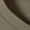 Camiseta de corte holgado – Verde caqui