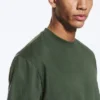 Camiseta de corte holgado – Verde oscuro Camiseta de corte holgado – Verde oscuro