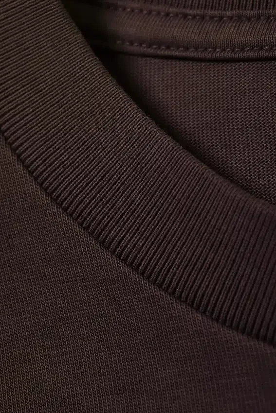 Camiseta de corte holgado – Verde oscuro lavado Camiseta de corte holgado – Verde oscuro lavado