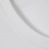 Camiseta de corte recto y entallado con cuello acanalado – Blanca Camiseta de corte recto y entallado con cuello acanalado – Blanca