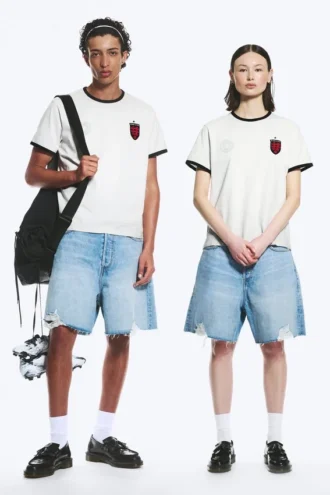 Camiseta de fútbol de corte entallado Toffs – Blanca Camiseta de fútbol de corte entallado Toffs – Blanca