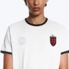 Camiseta de fútbol de corte entallado Toffs – Blanca Camiseta de fútbol de corte entallado Toffs – Blanca