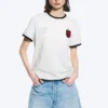 Camiseta de fútbol de corte entallado Toffs – Blanca Camiseta de fútbol de corte entallado Toffs – Blanca
