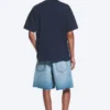 Camiseta de fútbol holgada y cuadrada de Toffs – Azul oscuro Camiseta de fútbol holgada y cuadrada de Toffs – Azul oscuro