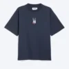 Camiseta de fútbol holgada y cuadrada de Toffs – Azul oscuro Camiseta de fútbol holgada y cuadrada de Toffs – Azul oscuro