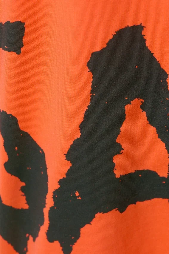 Camiseta de manga corta de Lady Gaga – Naranja Camiseta de manga corta de Lady Gaga – Naranja