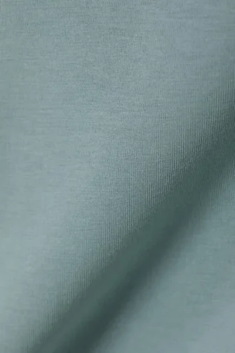 Camiseta de manga larga entallada – Turquesa oscuro