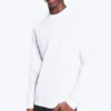 Camiseta de manga larga holgada – Blanca Camiseta de manga larga holgada – Blanca