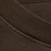 Camiseta de manga larga holgada – Marrón oscuro Camiseta de manga larga holgada – Marrón oscuro