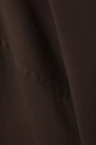 Camiseta de manga larga oversize – Verde caqui oscuro