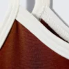 Camiseta de tirantes ajustada – Burdeos y blanco Camiseta de tirantes ajustada – Burdeos y blanco