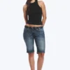 Camiseta de tirantes ajustada de jersey de algodón – Negro Camiseta de tirantes ajustada de jersey de algodón – Negro