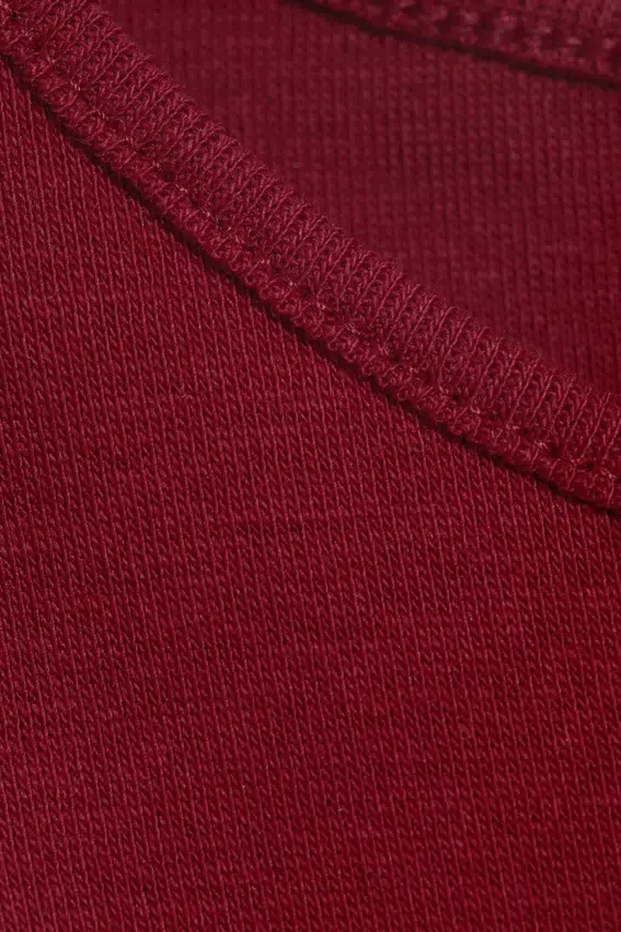 Camiseta de tirantes ajustada de jersey de algodón – Rojo Camiseta de tirantes ajustada de jersey de algodón – Rojo