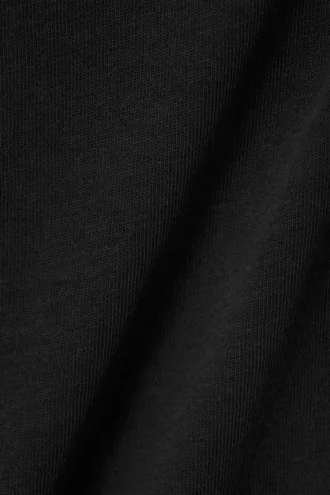Camiseta de tirantes ajustada sin mangas – Negro