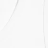 Camiseta de tirantes clásica de canalé – Blanca