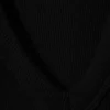 Camiseta de tirantes con cuello en V acanalado – Negro Camiseta de tirantes con cuello en V acanalado – Negro