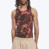 Camiseta de tirantes con estampados – Camuflaje rojo