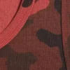 Camiseta de tirantes con estampados – Camuflaje rojo