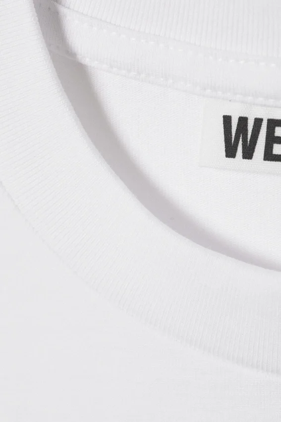Camiseta de tirantes de algodón de corte holgado y corte cuadrado – Blanco Camiseta de tirantes de algodón de corte holgado y corte cuadrado – Blanco