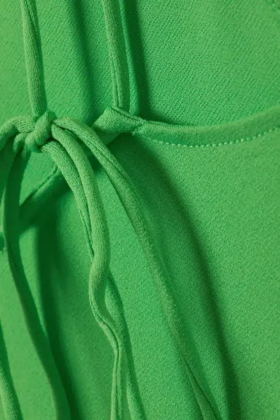 Camiseta de tirantes de jersey con cuello barco – Verde brillante Camiseta de tirantes de jersey con cuello barco – Verde brillante