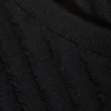 Camiseta de tirantes de punto jacquard – Negro Camiseta de tirantes de punto jacquard – Negro