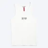 Camiseta de tirantes estampada de Yungblud – Blanco roto Camiseta de tirantes estampada de Yungblud – Blanco roto