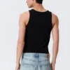 Camiseta de tirantes estándar – Negro Camiseta de tirantes estándar – Negro