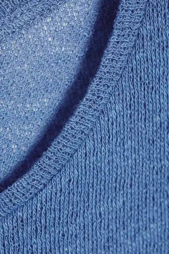 Camiseta de tirantes fruncida – Azul Camiseta de tirantes fruncida – Azul