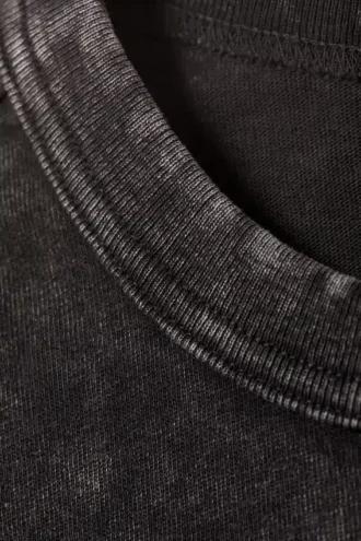 Camiseta de tirantes holgada con efecto lavado – Negro lavado Camiseta de tirantes holgada con efecto lavado – Negro lavado
