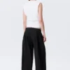 Camiseta de tirantes plisada – Blanca Camiseta de tirantes plisada – Blanca
