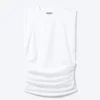 Camiseta de tirantes plisada – Blanca Camiseta de tirantes plisada – Blanca