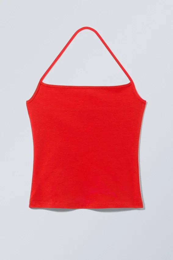 Camiseta de tirantes sin mangas – Roja Camiseta de tirantes sin mangas – Roja