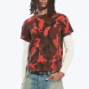 Camiseta encogida de doble capa – Camuflaje rojo Camiseta encogida de doble capa – Camuflaje rojo