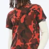 Camiseta encogida de doble capa – Camuflaje rojo Camiseta encogida de doble capa – Camuflaje rojo