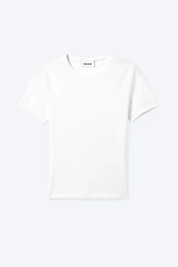 Camiseta entallada – Blanca Camiseta entallada – Blanca
