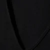 Camiseta entallada con cuello en V profundo – Negro Camiseta entallada con cuello en V profundo – Negro