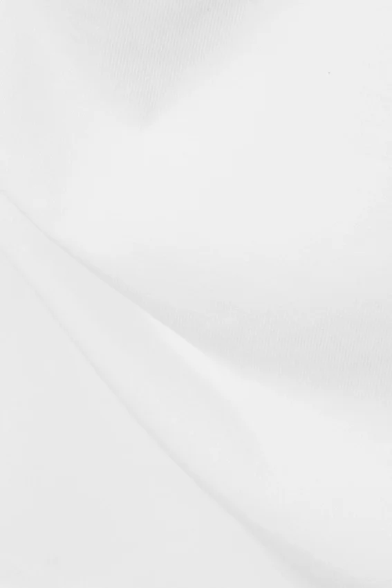 Camiseta entallada con drapeado – Blanca Camiseta entallada con drapeado – Blanca