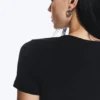 Camiseta entallada – Negro Camiseta entallada – Negro