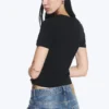 Camiseta entallada – Negro Camiseta entallada – Negro