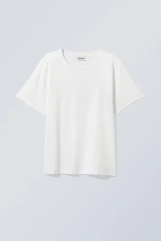 Camiseta Essence Standard – Blanco claro