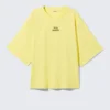 Camiseta estampada de corte recto – Amarillo claro – Dizzy Diamonds Camiseta estampada de corte recto – Amarillo claro – Dizzy Diamonds