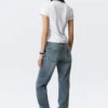 Camiseta estampada de corte recto y pantalones cortos – Blanca – Misty Face Camiseta estampada de corte recto y pantalones cortos – Blanca – Misty Face
