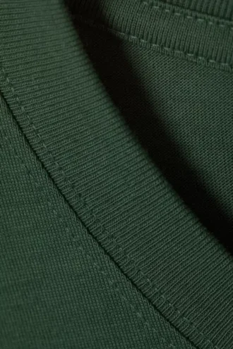 Camiseta estándar de peso medio – Verde bosque