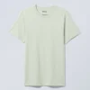 Camiseta estándar de peso medio – Verde pastel Camiseta estándar de peso medio – Verde pastel