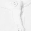 Camiseta Henley entallada de manga larga – Blanca Camiseta Henley entallada de manga larga – Blanca